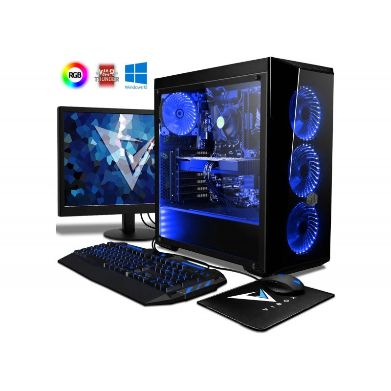 Intel Quad Core I5 Gaming PC NVIDIA GT 1030 8GB RAM 240GB SSD 250GB HDD W10P With Monitor Intel Quad Core I5 Gaming PC NVIDIA GT 1030 8GB RAM 240GB SSD 250GB HDD W10P With Monitor